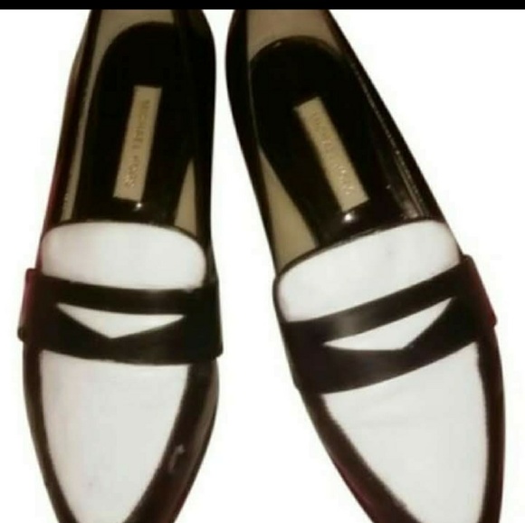 Michael Kors Tipton Two Tone Penny Loafers - Picture 2 of 4